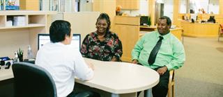 UFCU Members work with a personal financial advisor