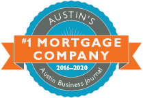 Austin's #1 Mortgage Lender 2016-2019 (Austin Business Journal)
